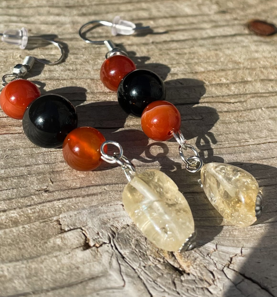 Masculine Energy: Crystal Vibe Earrings