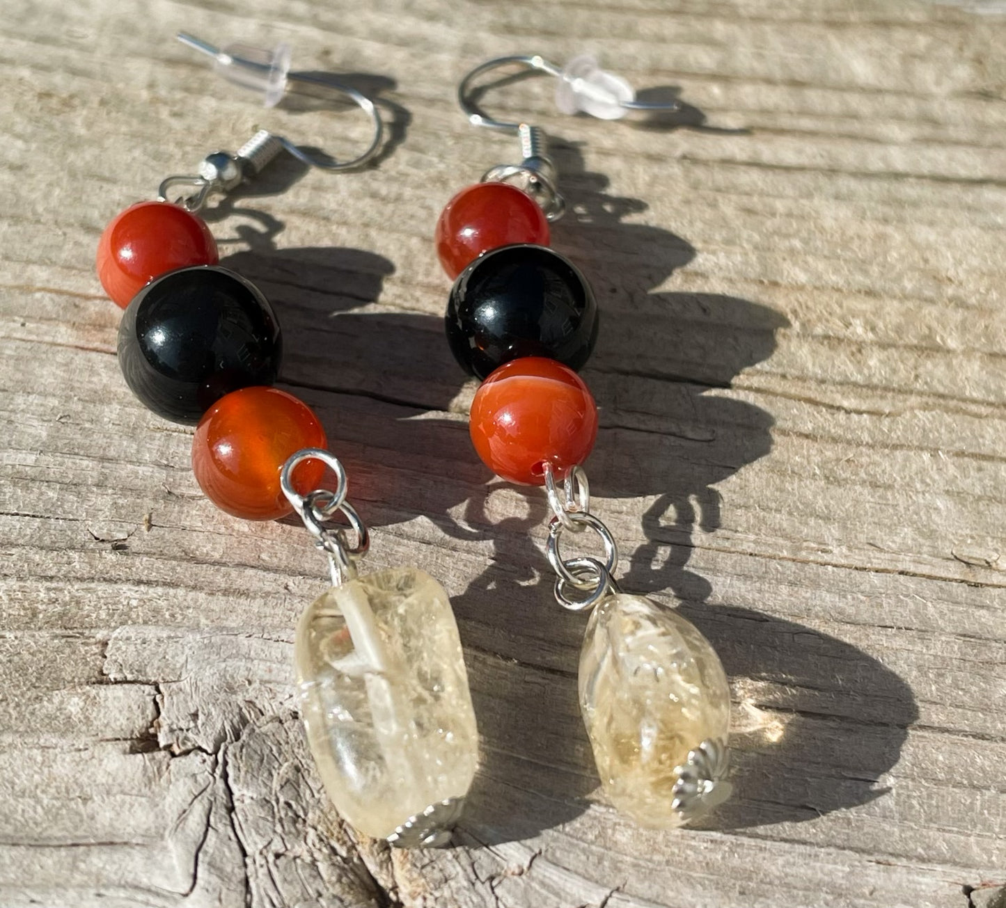Masculine Energy: Crystal Vibe Earrings