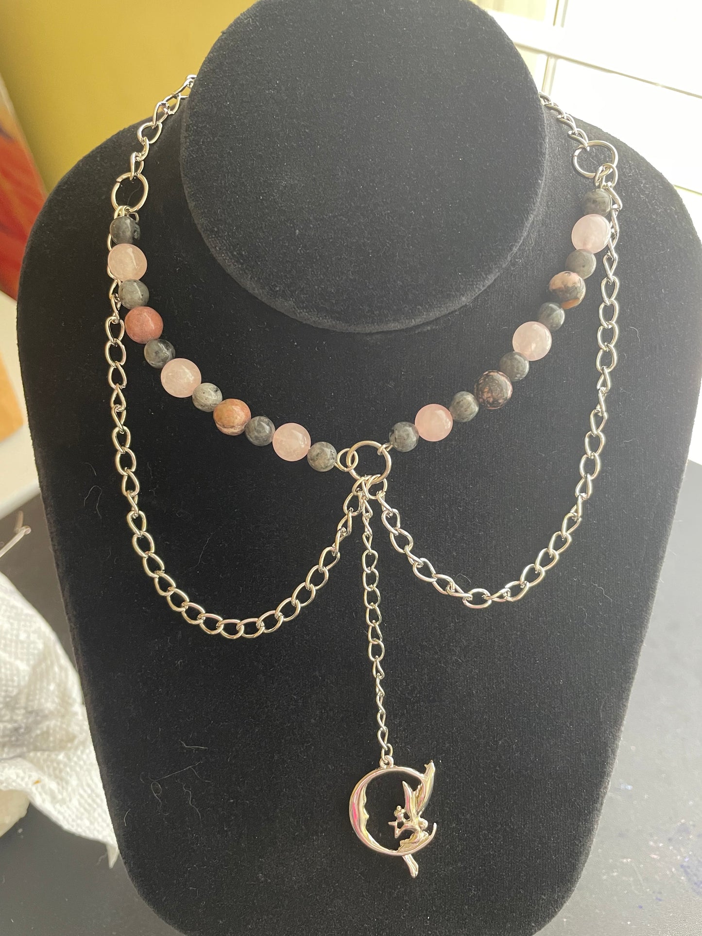 Beaded Crystal Vibe Necklace